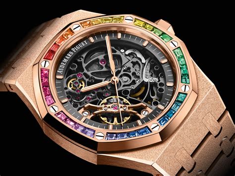 audemars piguet royal oak frosted gold rainbow|audemars piguet royal oak price.